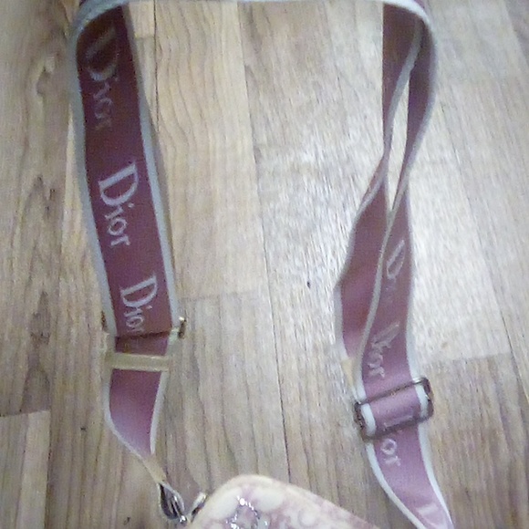 Dior Pink Crossbody Bag rare vintage - Picture 6 of 12